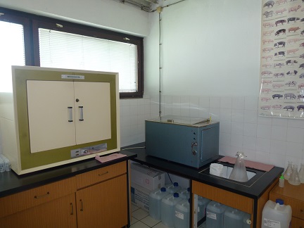 Laboratorij unutar centra za reprodukciju